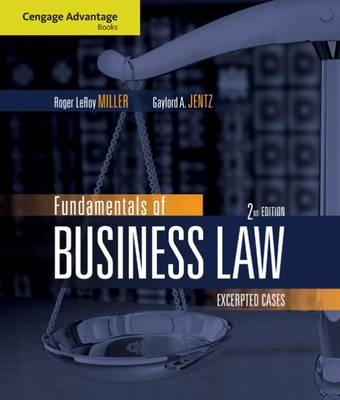 Fundamentals of Business Law - Roger Miller, Gaylord A. Jentz