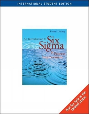 An Introduction to Six Sigma - James R. Evans, William M. Lindsay