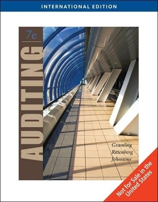 Auditing - Larry E. Rittenberg, Karla M. Johnstone, Audrey A. Gramling