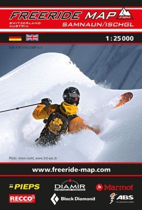 Freeride Map Samnaun / Ischgl