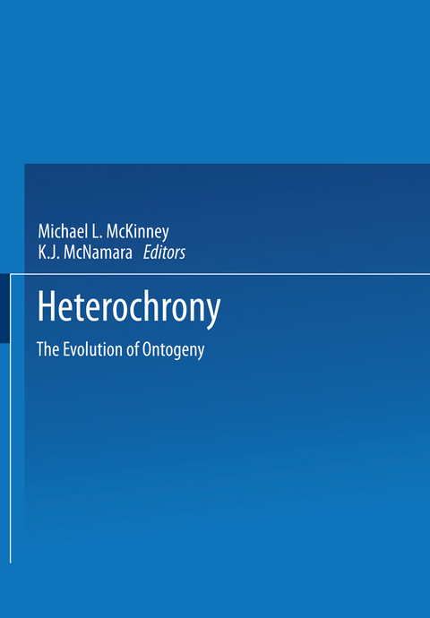 Heterochrony - Michael L. McKinney, K.J. McNamara