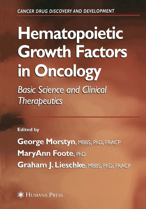 Hematopoietic Growth Factors in Oncology - 