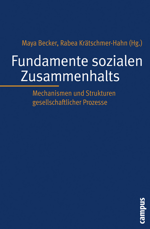 Fundamente sozialen Zusammenhalts - 