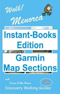 Walk! Menorca Tour and Trail Map Sections for Garmin GPS - David Brawn