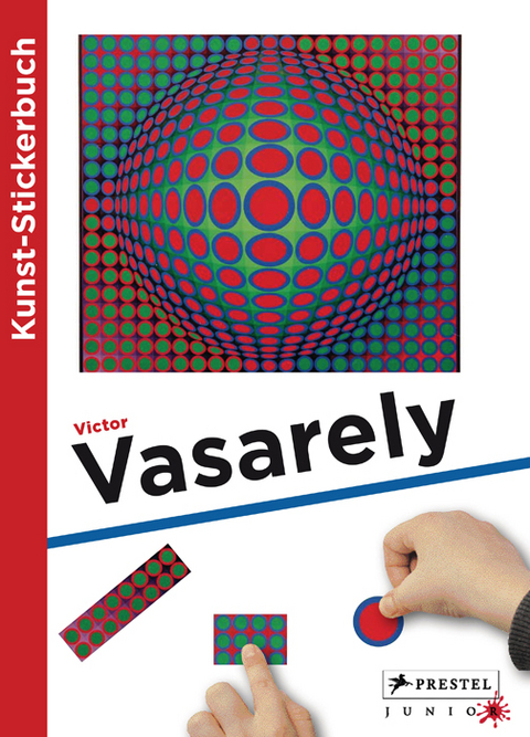 Kunst-Stickerbuch Victor Vasarely