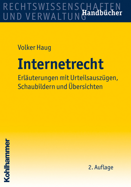 Internetrecht - Volker Haug