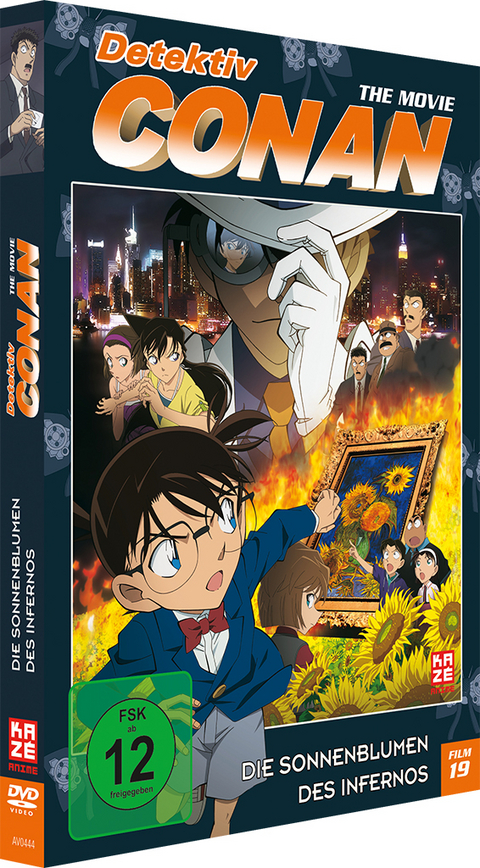 Detektiv Conan - 19. Film: Die Sonnenblumen des Infernos - DVD - Limited Edition - Kobun Shizuno