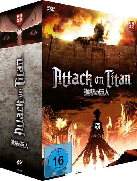 Attack on Titan - DVD 1 + Sammelschuber (Limited Edition) - Tetsuro Araki