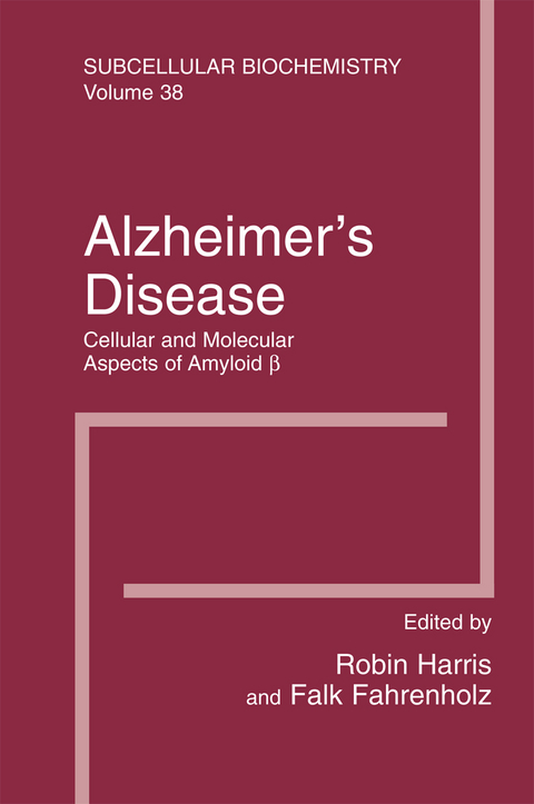Alzheimer's Disease: Cellular and Molecular Aspects of Amyloid beta - 
