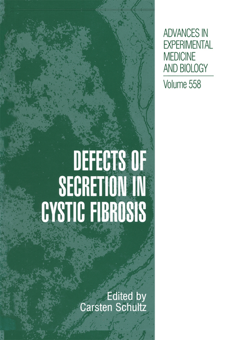 Defects of Secretion in Cystic Fibrosis - 