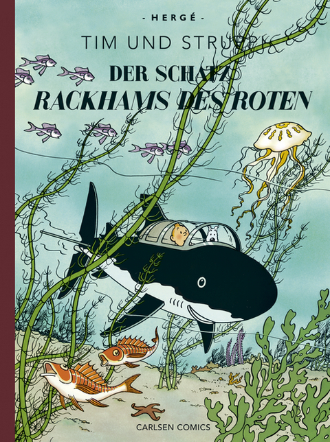 Tim & Struppi Farbfaksimile, Band 11: Der Schatz Rackhams des Roten -  Hergé