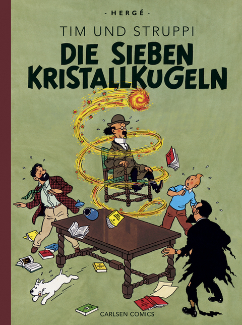 Tim & Struppi Farbfaksimile, Band 12: Die sieben Kristallkugeln -  Hergé