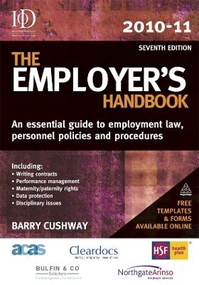 The Employer's Handbook 2010-11 - Barry Cushway