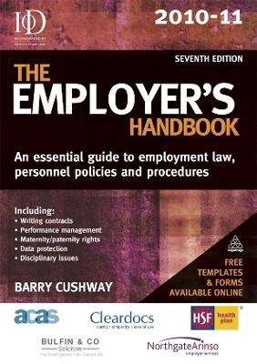 The Employer's Handbook 2010-11 - Barry Cushway