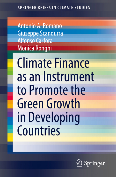 Climate Finance as an Instrument to Promote the Green Growth in Developing Countries - Antonio A. Romano, Giuseppe Scandurra, Alfonso Carfora, Monica Ronghi