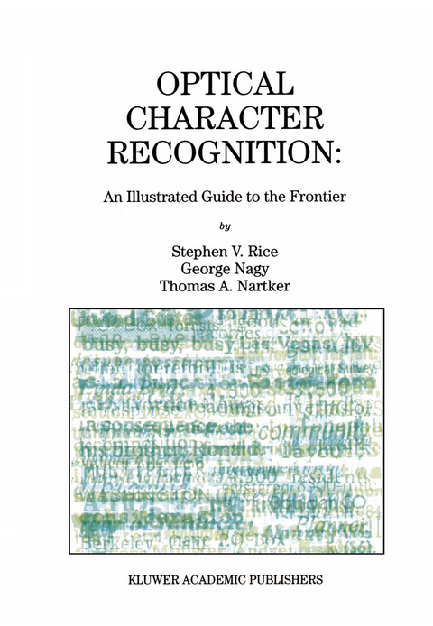 Optical Character Recognition - Stephen V. Rice, George Nagy, Thomas A. Nartker