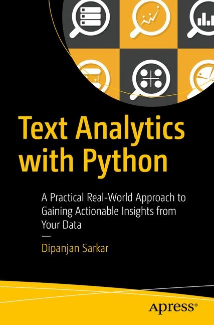 Text Analytics with Python - Dipanjan Sarkar