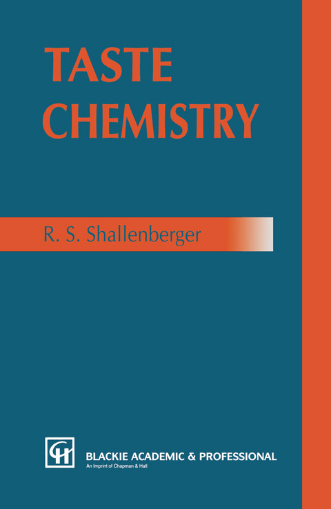 Taste Chemistry - R.S. Shallenberger