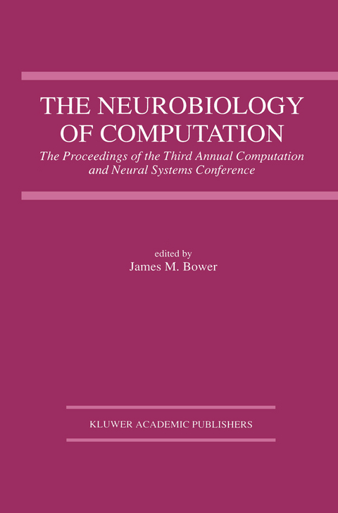 The Neurobiology of Computation - 