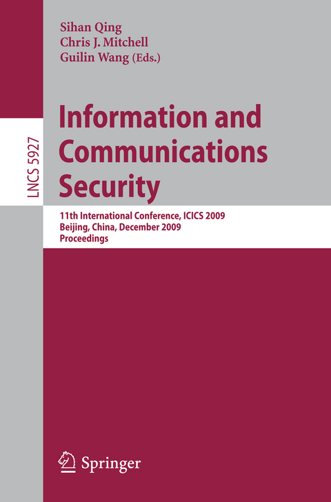 Information and Communications Security - 