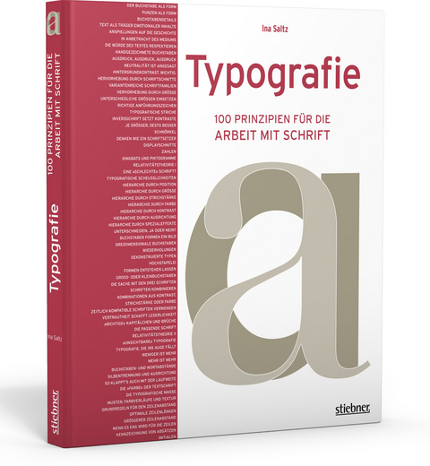 Typografie - 100 Prinzipien für die Arbeit mit Schrift - Ina Saltz