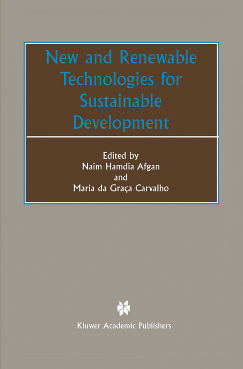 New and Renewable Technologies for Sustainable Development - 