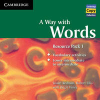A Way with Words Resource Pack 1 Audio CD - Stuart Redman, Robert Ellis