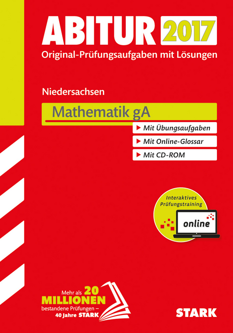 Abiturprüfung Niedersachsen - Mathematik GA inkl. Online-Prüfungstraining