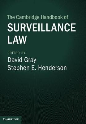 Cambridge Handbook of Surveillance Law - 