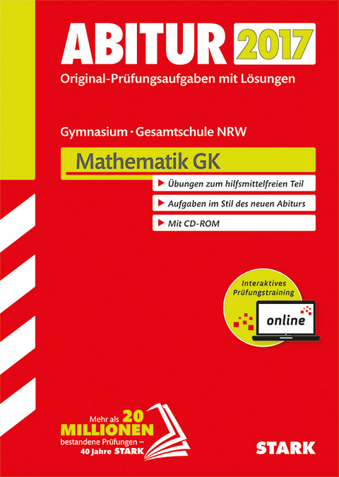 Abiturprüfung Nordrhein-Westfalen - Mathematik GK inkl. Online-Prüfungstraining
