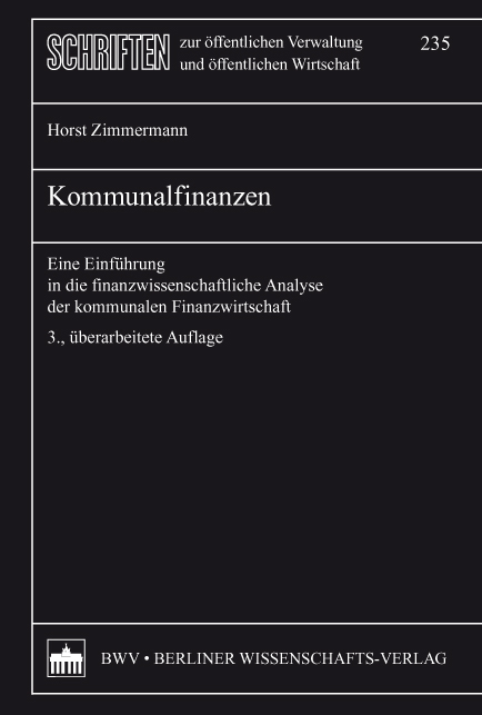 Kommunalfinanzen - Horst Zimmermann