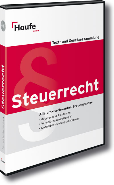 Text- und Gesetzessammlung Steuerrecht CD-ROM