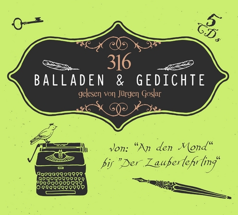 316 Balladen & Gedichte - 