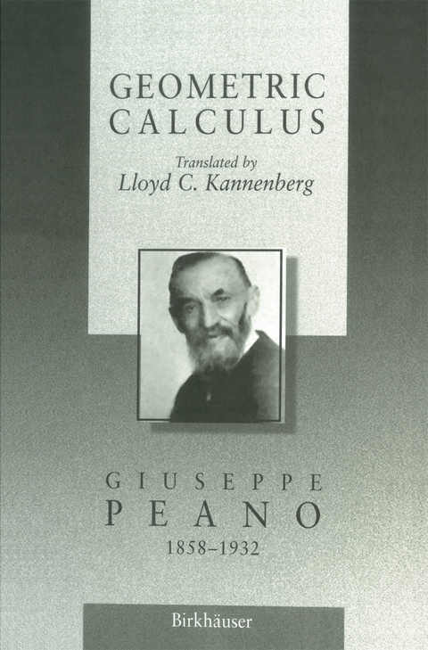 Geometric Calculus - Giuseppe Peano