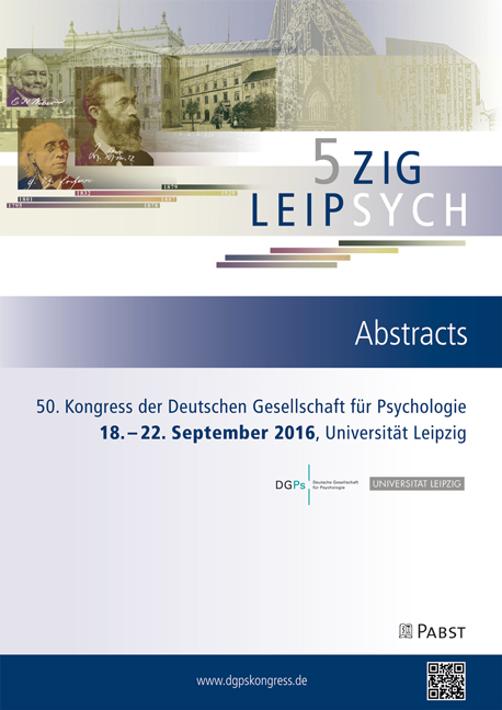 50. Kongress der Deutschen Gesellschaft für Psychologie - 