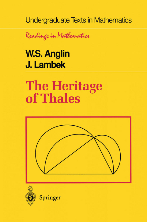 The Heritage of Thales - W.S. Anglin, J. Lambek