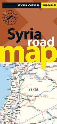 Syria Road Map -  Explorer Publishing and Distribution