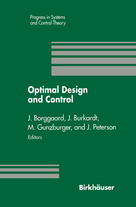 Optimal Design and Control - 