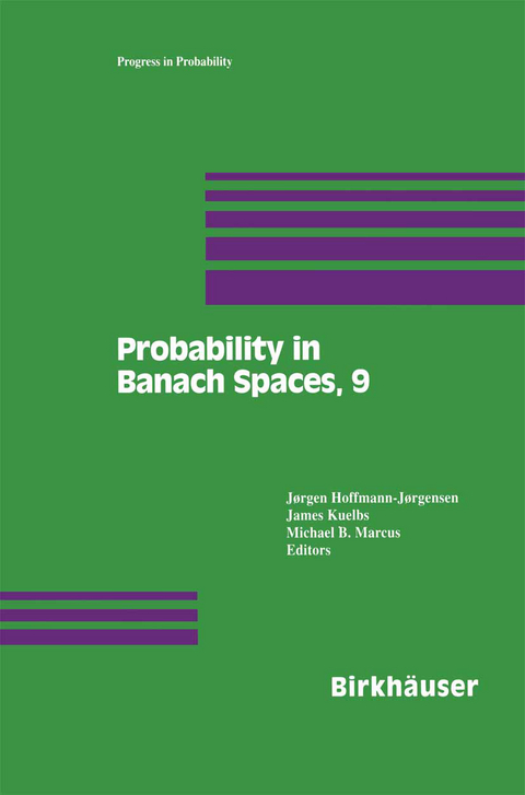 Probability in Banach Spaces, 9 - 