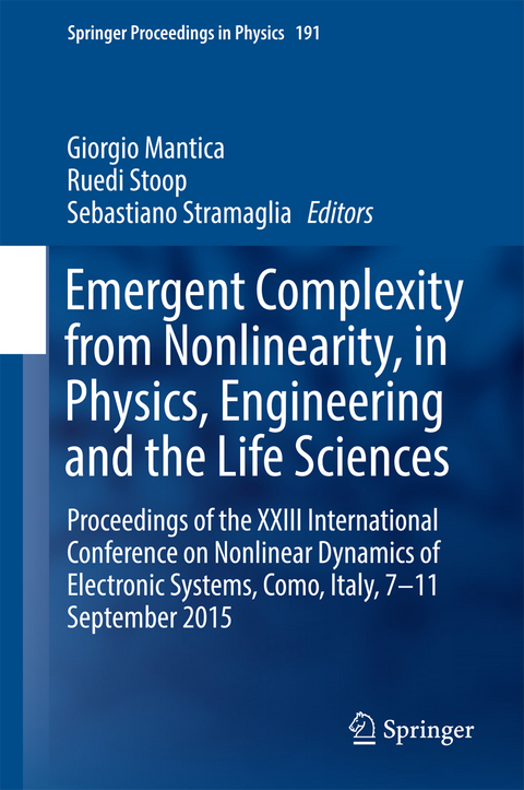 Emergent Complexity from Nonlinearity, in Physics, Engineering and the Life Sciences - 