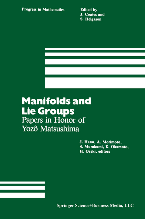 Manifolds and Lie Groups - 