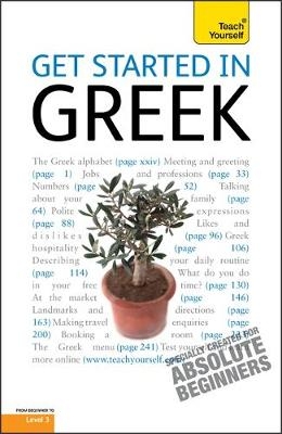 Get Started in Beginner's Greek: Teach Yourself - Aristarhos Matsukas