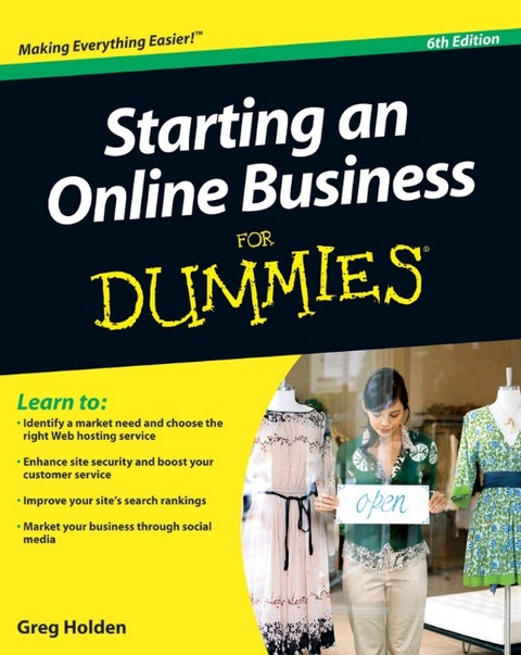 Starting an Online Business For Dummies - Greg Holden