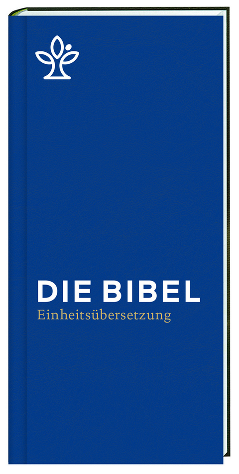 Die Bibel. Taschenausgabe blau mit Reißverschluss. - 