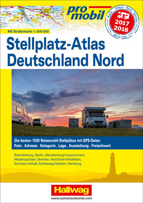 Deutschland Nord Stellplatz-Atlas 2017 - 