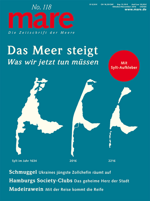 mare - Die Zeitschrift der Meere / No. 118 / Das Meer steigt - 