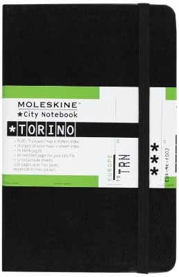 Moleskine City Notebook Turin -  Sin Autor