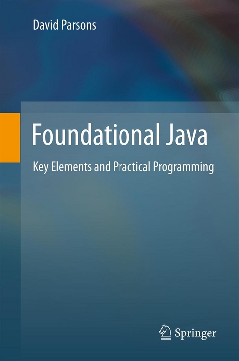 Foundational Java - David Parsons