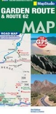 Road Map Garden Route & Route 62 -  Map Studio