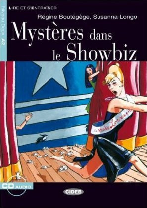 Mystères dans le Showbiz - Buch mit Audio-CD
